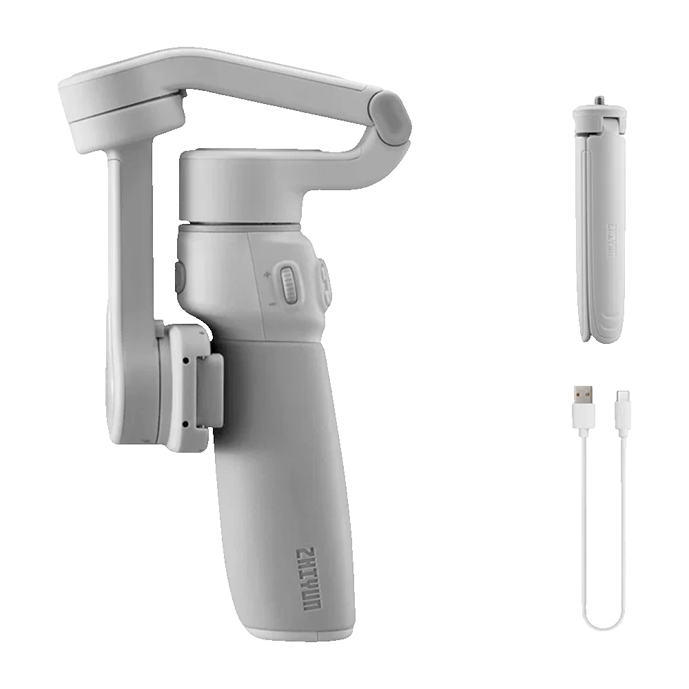Zhiyun Smooth-Q4 Gimbal (White) - ZHIYUN SMOOTH | Easystore Oman